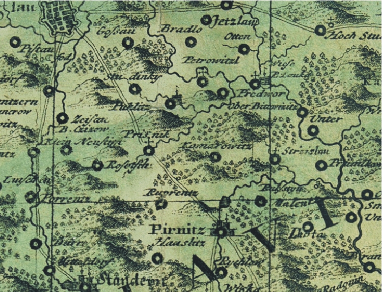 Pseka - Mllerova mapa